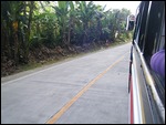 Bus to Chocolate Hills, Philippines