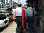 Men Wearing Loungy's - Yangon, Myanmar