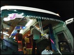 Joyous Journey Bus to Mandalay, Myanmar
