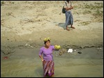 Woman Selling Bananas