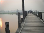 U Bein Bridge, Mandalay, Myanmar