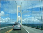 Crossing to Upper Peninsula, Michigan