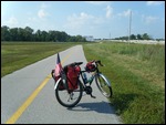 Riding to the Katy Trail