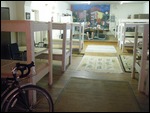 Inside Katy Trail Shelter