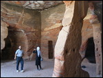 Inside Cave Dwelling, Petra, Jordan
