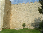 Wall Around Old Jerusalem, Israel