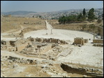 Oval Plaza that served as Jerash’s Forum