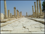 Cardo (Colonnaded Street), Jerash, Jordan