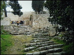 Steps From Gethsemane  to the House of Caiphas