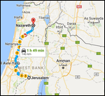 Jerusalem to Nazareth