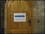 Sign in the  Rotunda
