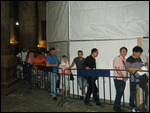 Tour Groups Line Up to See the Tomb