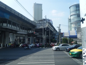 Sky Train Overhead Traffic