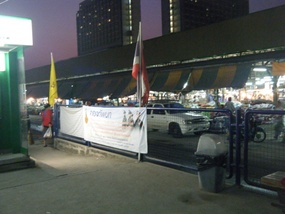 Market Across from Station