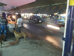 Market Across from Train