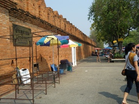 Wall Around Old Chiang Mai