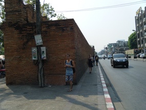 Wall Around Old Chiang Mai