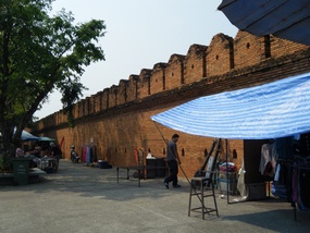 Wall Around Old Chiang Mai