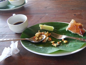 Breakfast at Elephant Camp