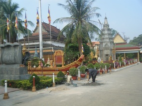 Wat in Siem Reap, Cambodia