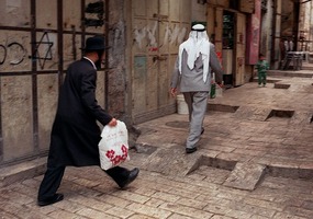 Jew & Arab in Old Jerusalem