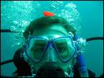 390. My first underwater self portrait