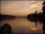Amazon sunset