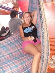 Relaxing in my fancy new hammock