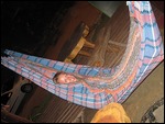Resting in my hammock