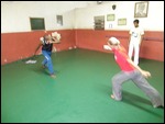 Trying Capoeira
