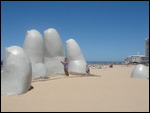 Me with the hand in the sand