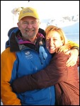 Me and marine biology legend Ian Stirling