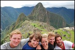 Us with Machu Picchu