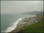 Grey coastline