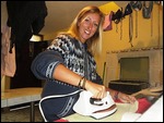 I am enjoying ironing!!