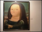 Botero's Mona Lisa