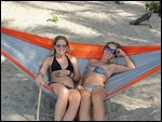 Relaxing in paradise