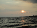 Sunset from near to the "lagoon"