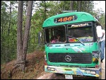 Quick, start running, the bus is here!