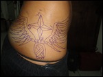 Stencilled up and ready to go