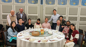 Wonderful dinner with the Hong Kong brethren