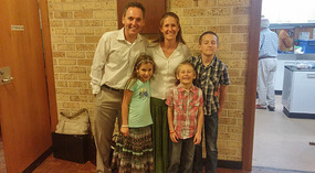 Matt and Leah Seiff and family