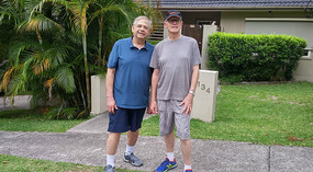 Vic and Bruce