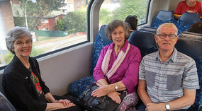 Bev, Beatrice and Bruce...the three B's