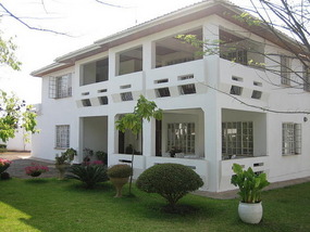 Titanic Lodge where we stayed in Lilongwe