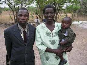 Winter and Offen Chifwepa and son Victor