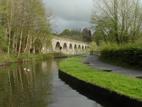 Entering the Pontcysyllte.
