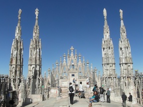 On top of 4th largest church in Europe