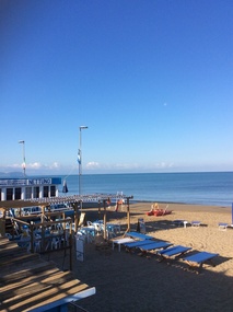 From our private terrace at San Vin.