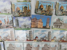 Pisa tower on a lean